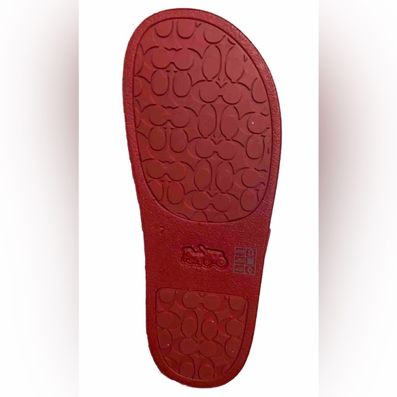 Disney X Coach Sport Slide Mickey Mouse & Minnie Mouse Motif Women’s NWOB Size 6 - Picture 6 of 8